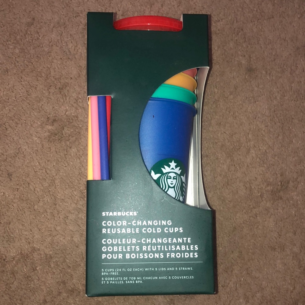NWT LIMITED EDITION STARBUCKS COLOR CHANGING CUPS